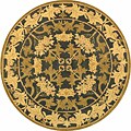 Mahal Handmade Hand-spun Wool Rug (8' Round)