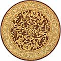 Old World Handmade Hand-spun Wool Rug (4' Round)