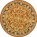 Old World Hand-spun Wool Rug (6' Round)