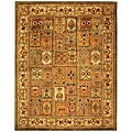 Classical Handmade Wool Classical Panel Rug (6' x 9')
