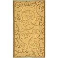 Oasis Indoor/ Outdoor Polypropylene Rug (2'7 x 5')