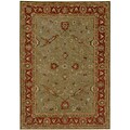 Hand-Tufted Aizwal Hand-spun Wool Rug (9'6 x 13'6)