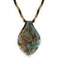 Venetiaurum Leaf 4-strand Pendant Necklace