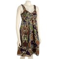 Spense Women's A-line Pleated Bodice Dress
