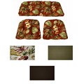 Outdoor UV Resistant Settee Cushions (Set of 3)
