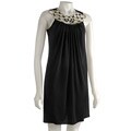 Lyndia Procanik Women's Gold Circle Necklace Dress