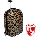 Heys XCase Exotic 20-inch Leopard Print Carry-on Luggage