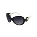 Fendi FS 382 Women's Black/ White Sunglasses