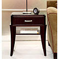 Manhattan Contemporary Espresso End Table