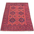 Afghan Khal Mohammadi Red Wool Rug (6'8 x 9'8)