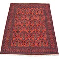 Afghan Khal Mohammadi Red Wool Rug (6'10 x 9'7)
