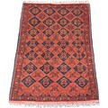 Afghan Khal Mohammadi Red Wool Rug (2'5 x 4')