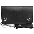 BT Sport Men's Long Leather Wallet with Chain
