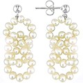 Sterling Silver Freshwater Pearl Earrings (3.5 mm)