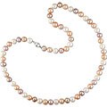 Multicolor Freshwater Pearl Necklace (6.5-7 mm)