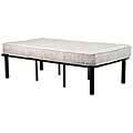 Queen-size Black Steel Mattress Bed Frame