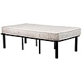 Black Steel King-size Mattress Bed Frame