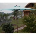 Wooden 7-foot Market Garden Umbrella