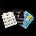 IZOD Men's G-Fresh Logo Stripe Golf Shirt