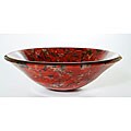DeNovo Bronzed Illuminocity Glass Vessel Sink