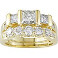 14k Gold 2 3/4ct TDW Diamond Bridal Rings Set (G-I, SI)