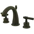 Milano Widespread Brass Faucet