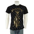 Christian Audigier Men's Black Print T-shirt