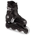 Roces Black Orlando Adjustable Inline Skates