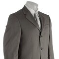 Kenneth Cole Creme Label Men's Grey Stripe Suit