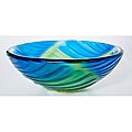 Forgee Solare Glass Bathroom Vessel Sink
