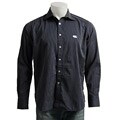 Canterbury of New Zealand Men's Navy Striped Shirt