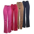 Il Bacci Women's Flat Front Fashion Trousers