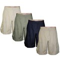 Domani Men's Double Pocket Twill Cargo Shorts