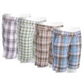 Smug Jeans Junior's Plaid Bermuda Shorts