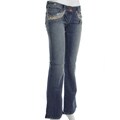 Yakum Junior's Leopard Print Pocket Jeans