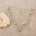 Chrysophrase, Quartz Colorful Melody Necklace (USA)