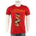 Ed Hardy Men's Red Print T-shirt