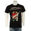 Ed Hardy Men's Black Print T-shirt