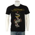 Ed Hardy Men's Black Print T-shirt