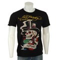 Ed Hardy Men's Black Print T-shirt