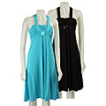 Tokyo Collection Women's Sleeveless Shirred Dress