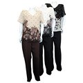 Mix Studios Women's Wall St. 2-piece Pant Set