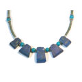 Lapis Lazuli and Serpentine Necklace (Afghanistan)