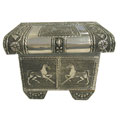 Horse & Elephant Embossed Jewelry Box (India)
