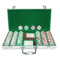 High Roller 300-chip Poker Set with Aluminum Case