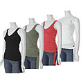 Betty Blue Junior's Banded Bottom V-neck Top