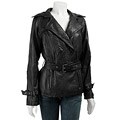 MICHAEL Michael Kors Women's Leather Trench Coat