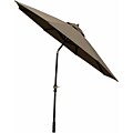 Aluminum 9-foot Dark Taupe Umbrella