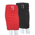 Teen Bell Women's Belted Mid-length Skirt