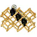 Folding Bamboo Wine Rack (China)